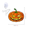 100L Halloween Pumpkin Bat Ghost Acrylic Hang Decorations