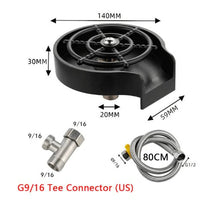 High-Pressure Spray Automatic Faucet Cup Washer - Perfect for Bar Counters, Coffee Pitchers, and Kitchen Sink - Convenient Tool for Washing Cups