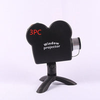 Black / US Holiday Laser Projector: 12 Movies, Indoor/Outdoor