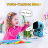 Blue Interactive Smart Robotic Toy for Kids: Touch Sensor, Voice Control, Speech Recognition, Singing, Dancing, Repeating, and Recording. Ideal for Boys and Girls Aged 3-8