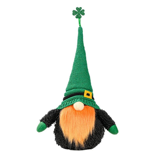 Green Irish Day Celebrations: St. Patrick's Day Knitted Decorations Set