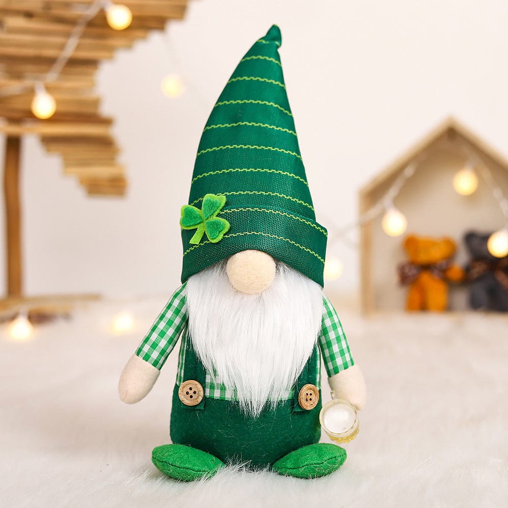 Men's Doll Ornaments Irish Day Guardian: Holy Patrick Forest Man Doll Ornaments for Theme Party Decoration