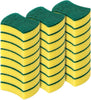 24 Pack Yellow Kitchen Cleaning Sponges,24 Pack Eco Non-Scratch for Dish,Scrub Sponges