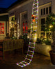 Multicolor / 10Ft LED Christmas Lights - 10Ft Christmas Decorative Ladder Lights with Santa Claus, Christmas Decorations Lights