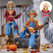 Luminous Halloween Skull Skeleton Decoration: Glowing Guitarist Skeletons