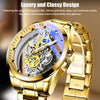 Luxury Waterproof Men's Watch with Anti-Scratch Stainless Steel, Quartz Movement, and Luminous Dial for Business Attire