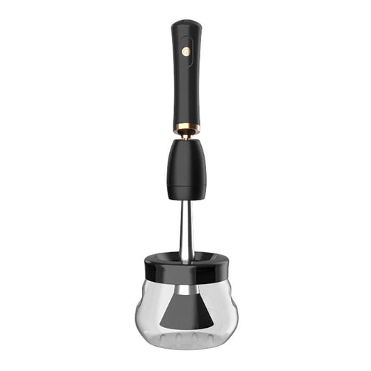 Black / 1PC Makeup Brush Cleaning Machine Electric Scrubber