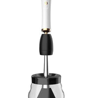 White / 1PC Makeup Brush Cleaning Machine Electric Scrubber