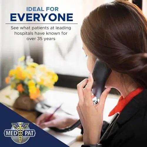 Med-Pat T-4 Trimline Corded Telephone with Backlit Keypad & Hearing Aid Compatibility