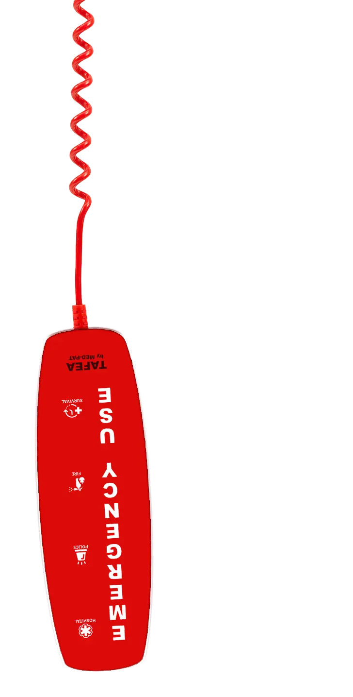 FIRST Emergency Auto Dialer Phone – Lift-to-Call Emergency Phone for Seniors & Home Safety
