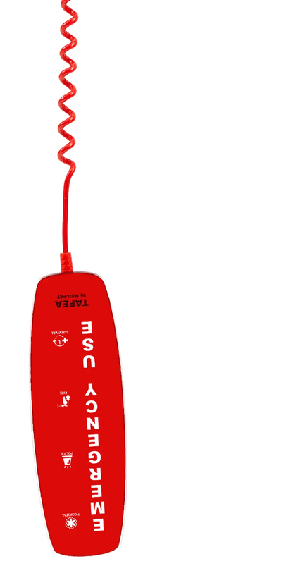 FIRST Emergency Auto Dialer Phone – Lift-to-Call Emergency Phone for Seniors & Home Safety