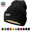 Men's and Women's Winter Thermal Fleece Lined Insulated Knit Beanie Hat