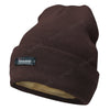 Brown Men's and Women's Winter Thermal Fleece Lined Insulated Knit Beanie Hat