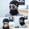 Mens Womens Winter Baggy Slouchy Knit Warm Beanie Hat and Scarf Ski Skull Cap