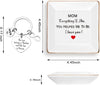 Mother's Day Ceramic Jewelry Tray Dish