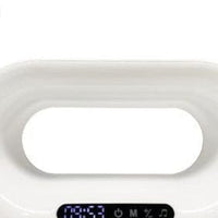 Multi-function 3 In 1 LED Night Light APP Control RGB Atmosphere Desk Lamp Smart Multifunctional Wireless Charger Alarm Clock Accessories CJ   