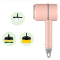 Pink With three brush heads Multifunctional Electric Cleaning Brush with Scouring Pad Attachment