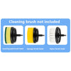 Threeheaded brush Multifunctional Electric Cleaning Brush with Scouring Pad Attachment