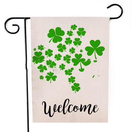 E New St. Patrick's Day Garden Flag