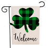 F New St. Patrick's Day Garden Flag