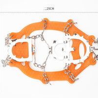 Black Non-slip Shoe Cover Snow Claw Winter Nail Chain