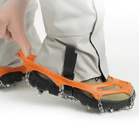 Black Non-slip Shoe Cover Snow Claw Winter Nail Chain
