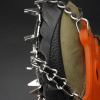 Black Non-slip Shoe Cover Snow Claw Winter Nail Chain