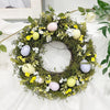 Nordic Easter Egg Simulation Garland Easter Decoration Door Pendant Accessories CJ   
