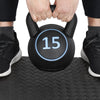 Optimize Your Home Gym with a 3-Piece Kettlebell Set and Storage Rack - 5Lb, 10Lb, 15Lb Weights for Effective Workouts!