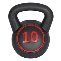 Optimize Your Home Gym with a 3-Piece Kettlebell Set and Storage Rack - 5Lb, 10Lb, 15Lb Weights for Effective Workouts!  ebasketonline   