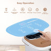 Brown Portable All-In-One Heated Foot Spa Bath Motorized Massager