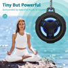 Black Portable Bluetooth IP67 Waterproof Wireless Speaker with LED Light