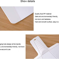 Portable Foldable Chopping Board - Durable Plastic, Ideal for Slicing, Dicing, and Chopping Fruits and Veggies