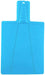 Blue Portable Foldable Chopping Board - Durable Plastic, Ideal for Slicing, Dicing, and Chopping Fruits and Veggies
