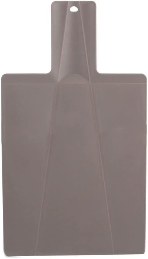 Dark Gray Portable Foldable Chopping Board - Durable Plastic, Ideal for Slicing, Dicing, and Chopping Fruits and Veggies