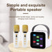 Portable Microphone Split Bluetooth Speaker with Belt