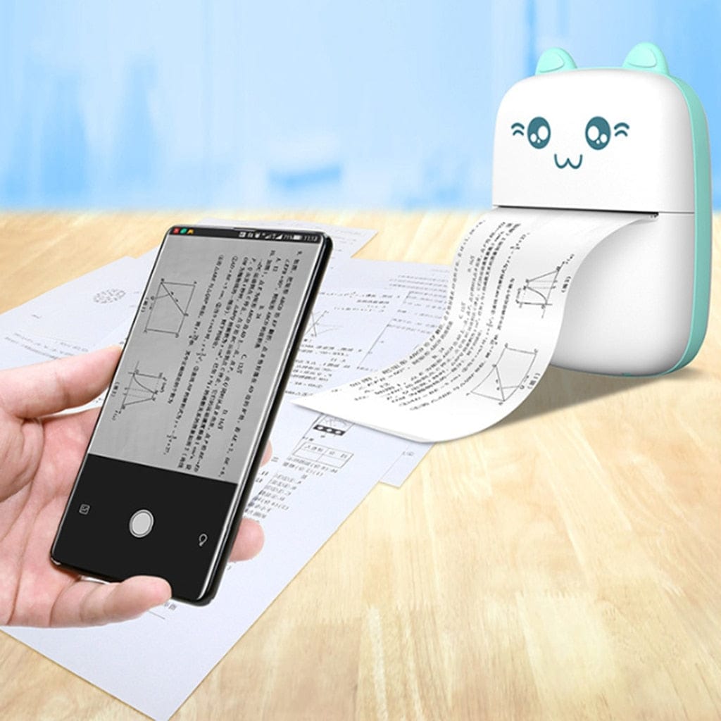 Portable Mini Thermal Printer Wireless Bluetooth Photo and Label Printer