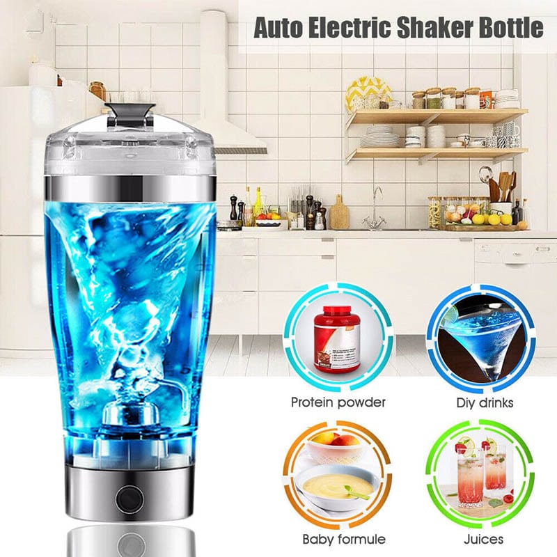 Power Up Your Nutrition with the Electric Protein Shake Stirrer USB Charging Shaker Cup Home & Garden CJ   