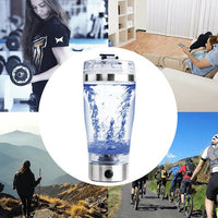 Power Up Your Nutrition with the Electric Protein Shake Stirrer USB Charging Shaker Cup