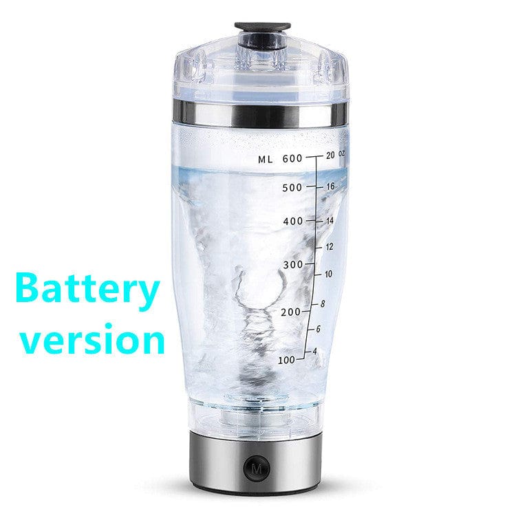 Battery / USB / 600ml Power Up Your Nutrition with the Electric Protein Shake Stirrer USB Charging Shaker Cup