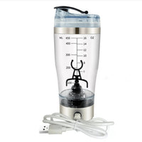 Rechargeable / USB / 450ml Power Up Your Nutrition with the Electric Protein Shake Stirrer USB Charging Shaker Cup