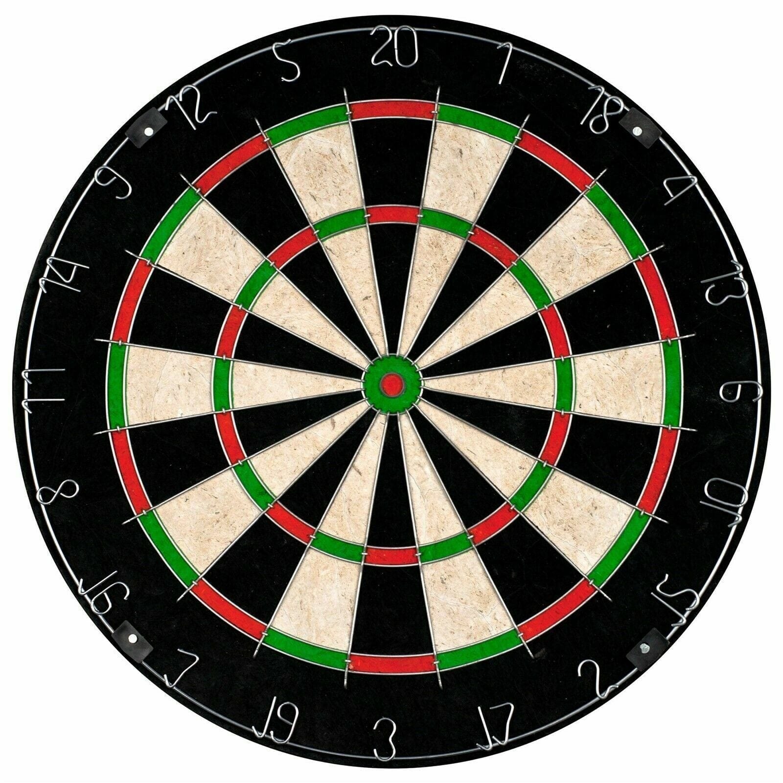 Premium Quality 18-inch Bristle Dartboard, Professional Regulation Size, Weighing a Sturdy 10 Pounds.