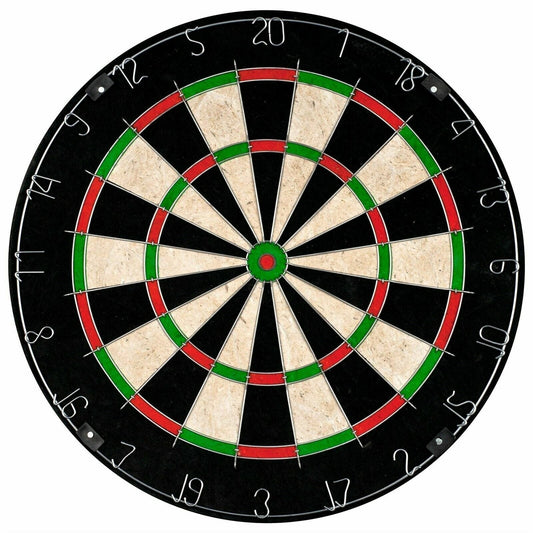 Premium Quality 18-inch Bristle Dartboard, Professional Regulation Size, Weighing a Sturdy 10 Pounds.