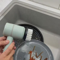 Multifunctional Electric Cleaning Brush with Scouring Pad Attachment