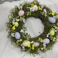 Nordic Easter Egg Simulation Garland Easter Decora