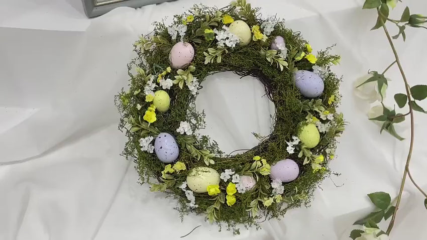 Nordic Easter Egg Simulation Garland Easter Decora