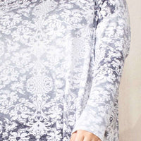 Printed Oversize Oakley Poncho