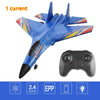 Blue single current / USB Remote-controlled Foam Land - Air Biperch Model