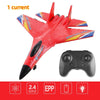 Red single current / USB Remote-controlled Foam Land - Air Biperch Model