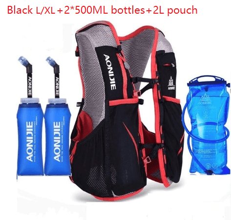 Bag LXL 2pcs 500ml BTL 2L Running Water Bag Backpack Sports Vest